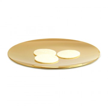 Patena Liturgica in Ottone...