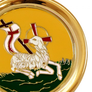 Teca con Placca Agnello...