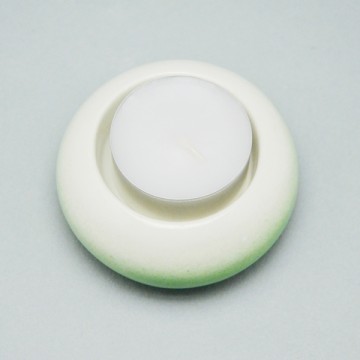 Portalume Tondo Ceramica