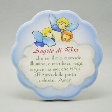 Quadretto Angelo di Dio