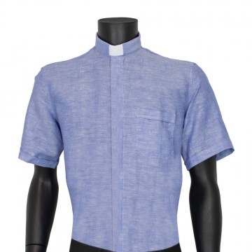 Camicia Clergy in Lino...