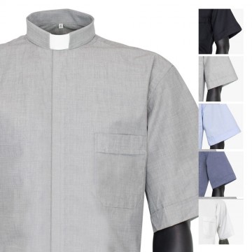 Camicia Clergy Manica Corta...