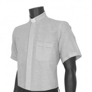 Camicia Clergy in Lino...