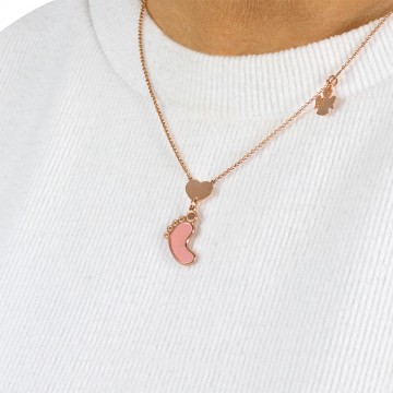 Collana Amen Pendente Piede...