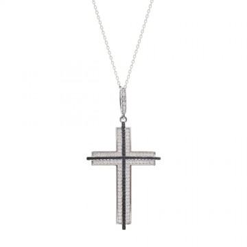 Collana AMEN Croce in...