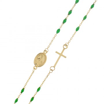Collana Girocollo Rosario...