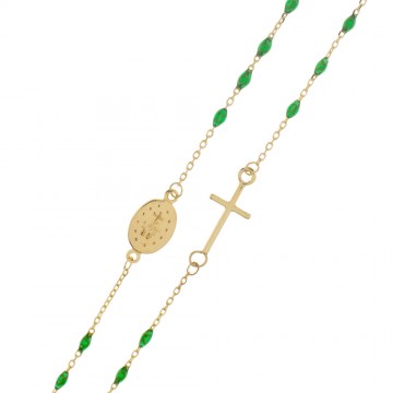 Collana Girocollo Rosario...