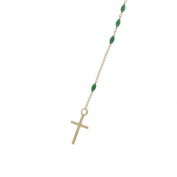 Rosario in Oro Giallo e...