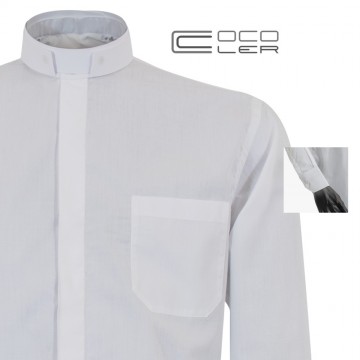 Camicia Collo Romano Misto...