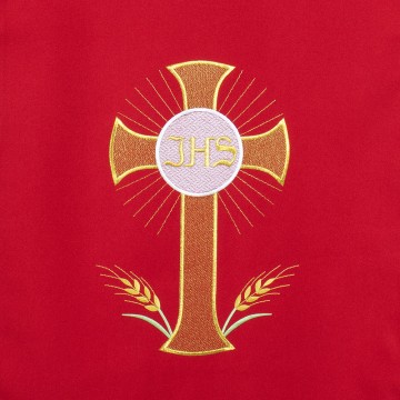 Coprileggio Rosso Ricamo...