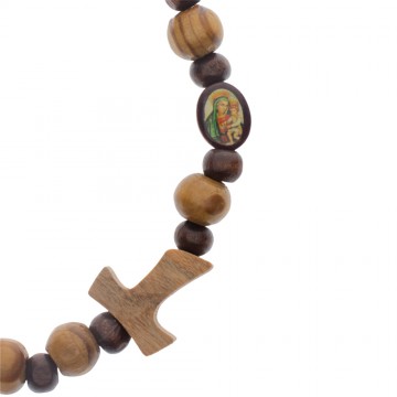 Bracciale San Pio con Tau e...