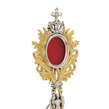 Reliquiario in Ottone Bicolore