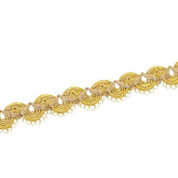 Agremano Liturgico Oro h 1 cm