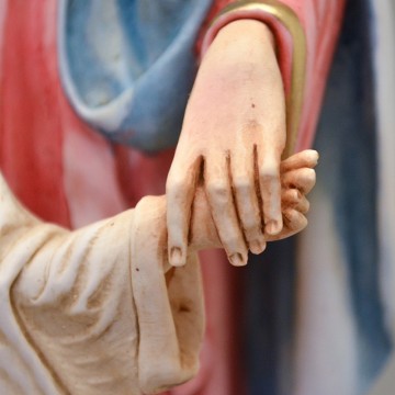 Statua Sacra Famiglia alta...