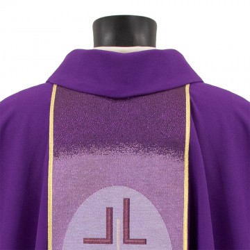 Casula Viola Con Volto di Gesù