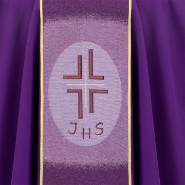 Casula Viola Con Volto di Gesù
