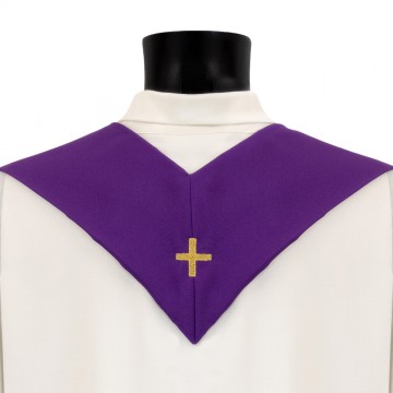 Casula Viola Con Volto di Gesù