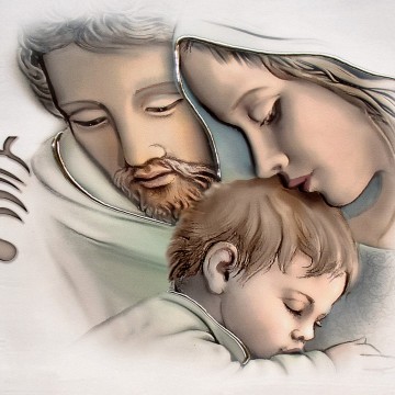 Quadro Sacra Famiglia in...