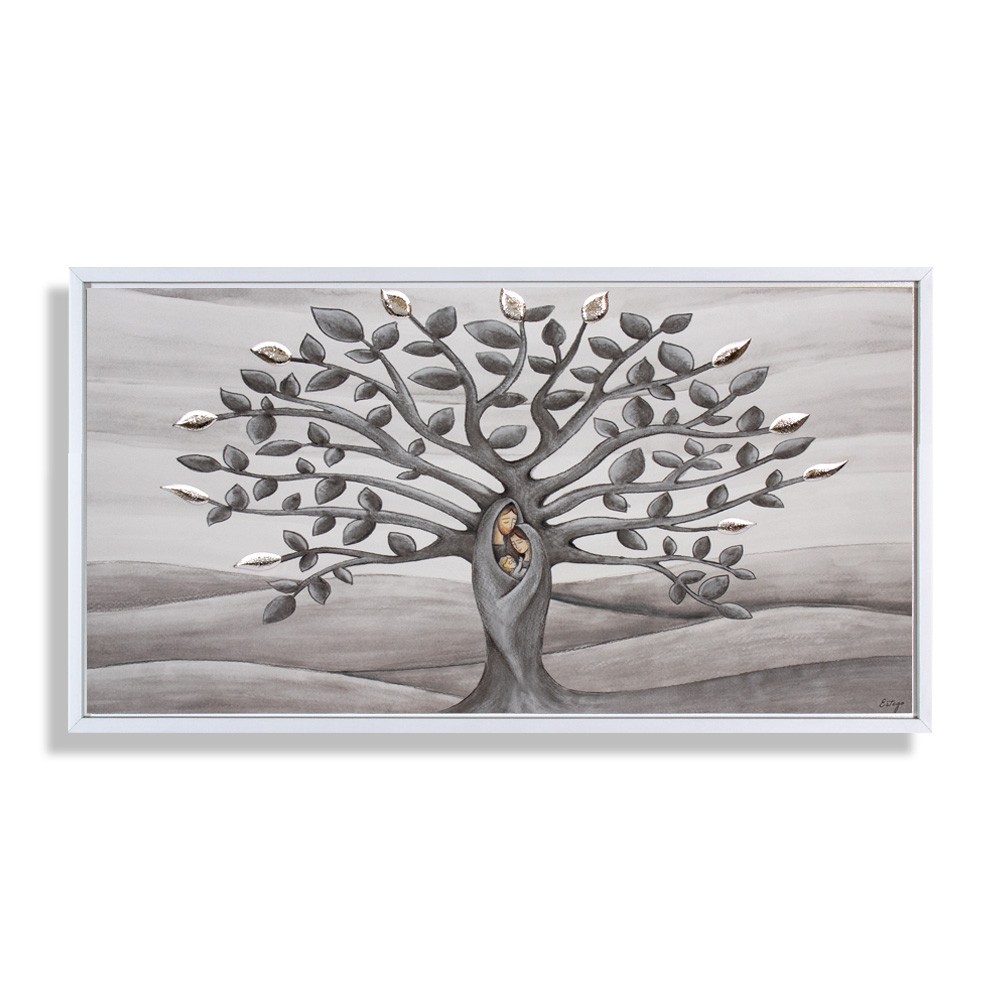 Quadro Albero Della Vita Con Sacra Famiglia Myriam