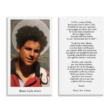 Santino SAN Carlo Acutis