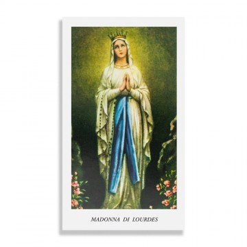 Santino Madonna di Lourdes...