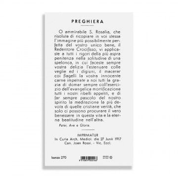 Immaginetta di Santa...