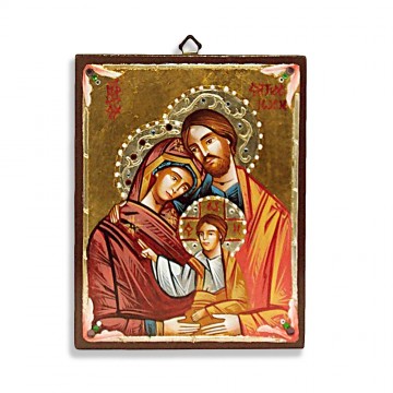 ICONA SACRA FAMIGLIA 14X18