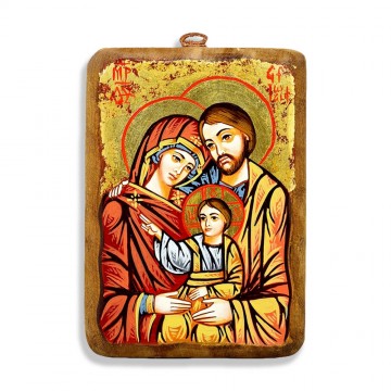 ICONA SACRA FAMIGLIA 10X14