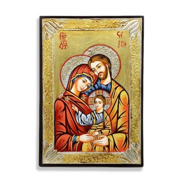 ICONA SACRA FAMIGLIA 22X32