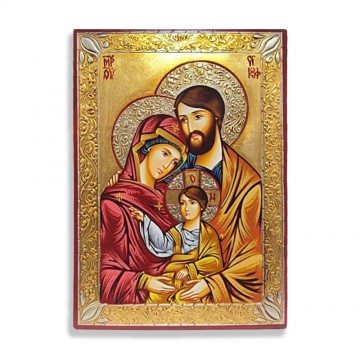 ICONA SACRA FAMIGLIA 32X44