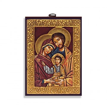 ICONA SACRA FAMIGLIA 10X14