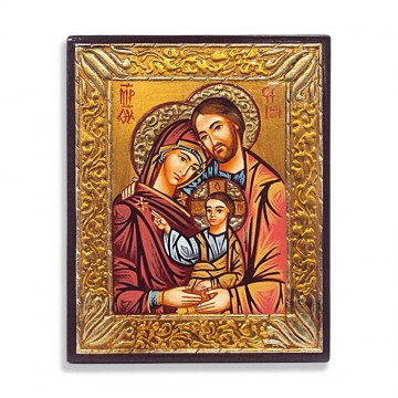 Icona Sacra Famiglia 14X18