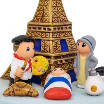 Presepe Parigi in Ceramica...