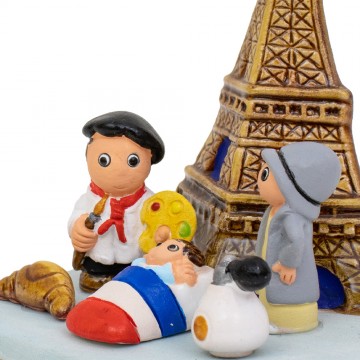 Presepe Parigi in Ceramica...