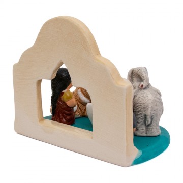 Presepe Etnico India in...