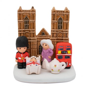 Presepe Londra in Ceramica...
