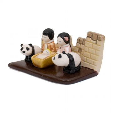 Presepe Cina in Ceramica...