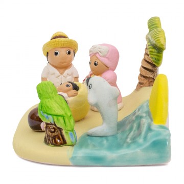 Presepe Cuba in Ceramica...