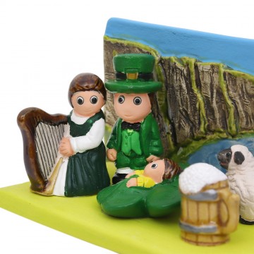Presepe Irlanda in Ceramica...