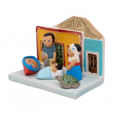 Presepe Linosa in Ceramica...
