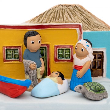 Presepe Linosa in Ceramica...