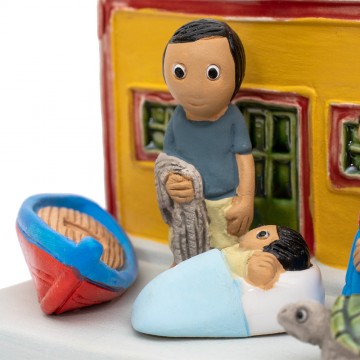 Presepe Linosa in Ceramica...