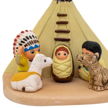 Presepe Nord America in...