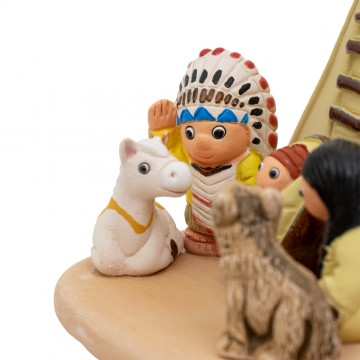 Presepe Nord America in...
