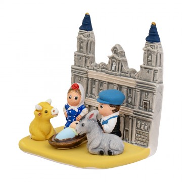 Presepe Madrid in Ceramica...
