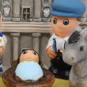 Presepe Madrid in Ceramica...
