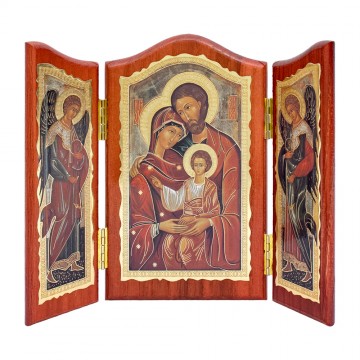 Trittico in Legno Sacra...