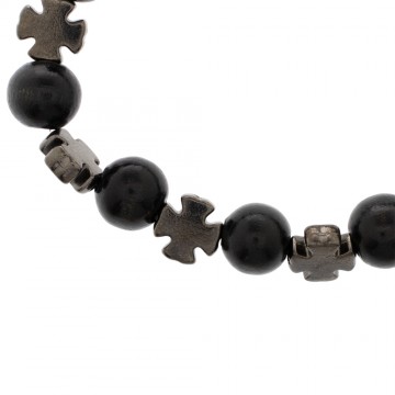 Bracciale Legno e Croce...
