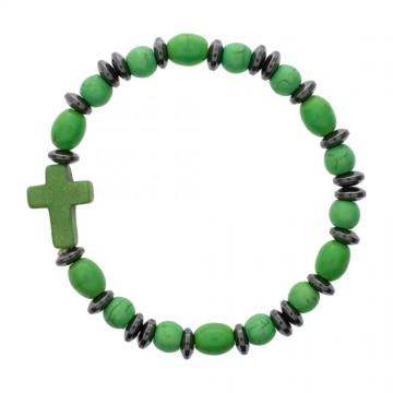 Bracciale Elastico con Croce