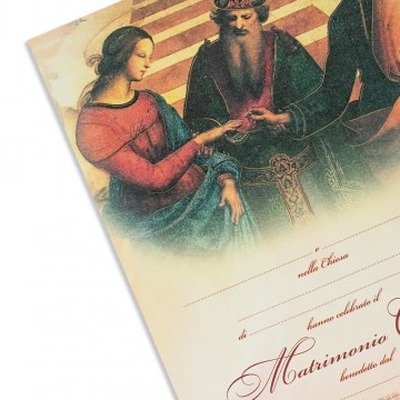 Pergamena per Matrimonio
